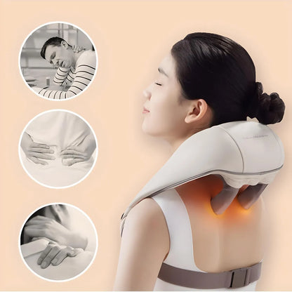 COMBO RELAX: Masajeador Cervical y Hombros + Masajeador Mariposa de Cuerpo